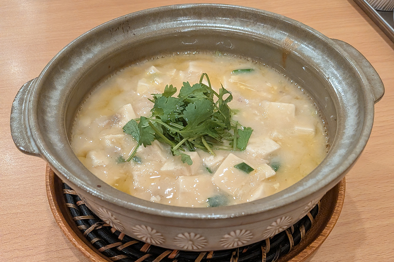 白麻婆豆腐