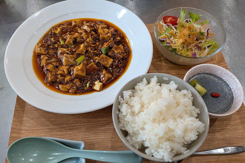 麻婆豆腐セット（¥1,300）